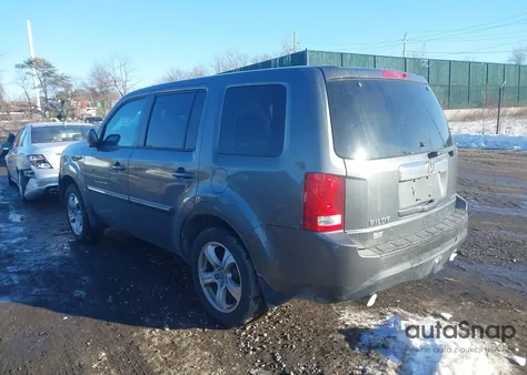 2012 Honda Pilot Ex-L from USA, damaged, VIN 5FNYF4H54CB003384